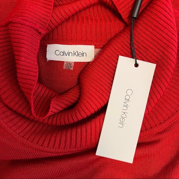 NWT Calvin Klein Turtleneck Dolman Sleeve sweater - Picture 6 of 8